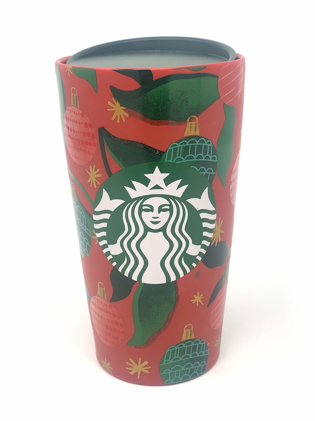 Primary image for Starbucks 2019 Christmas Limited Edition Ceramic Tumbler Travel Coffee Mug 12oz