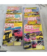 CAR CRAFT MAGAZINE 1988/1989   ( Lot of 6 ) - £17.98 GBP