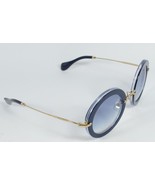 MIU MIU Round Women&#39;s Sunglasses SMU13N DHI8V1 49mm Navy Blue / Gradient... - $3,917.49 MXN