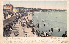 Douglas Isle Of Man England~Harris PROMENADE~1903 Photo Postcard - £7.59 GBP