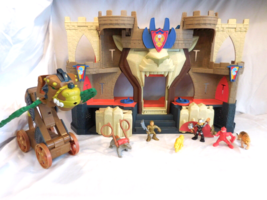 Imaginext Lion&#39;s Den Castle Lights &amp; Sounds Playset Figures + More - $19.80