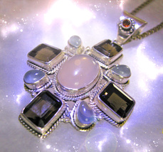HAUNTED ANTIQUE NECKLACE PROTECT REPEL ALL BAD LUCK OOAK MAGICK MAGICKAL image 2