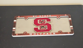 NCSU NC State University Wolfpack Front License Plate - £7.77 GBP