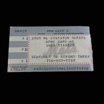 NEW YORK METS 2000 NLDS Game 3 San Francisco Giants Ticket 10/7 Agbayani Walkoff - £19.27 GBP