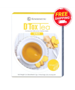 2 Box Kinohimitsu D'tox Tea Ginger Flavor 14's, Detox Tea, Natural Cleanse  - $93.30