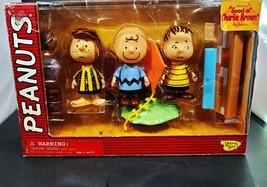 Memory Lane 2002 Peanuts Gang Figure Set “Good ol’ Charlie Brown&quot; w/Patty Linus - £43.51 GBP