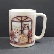 Otagiri Cat Kitten 8 oz. Coffee Mug Cup Made in Japan - £13.39 GBP
