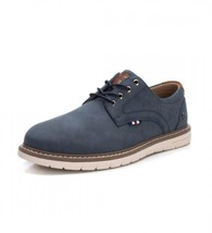 Xti Men&#39;s Cloud Casual Oxfords Navy - $1,037.42 MXN