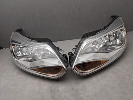 OEM 2012-2014 Ford Focus LH Driver RH Passenger Side Halogen Headlight Pair - $197.99