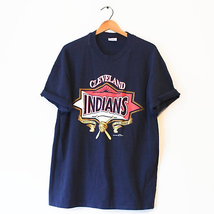 Vintage Cleveland Indians Baseball T Shirt XL - £9.75 GBP