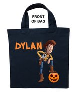 Woody Trick or Treat Bag, Personalized Woody Halloween Bag, Woody Toy St... - £9.73 GBP+