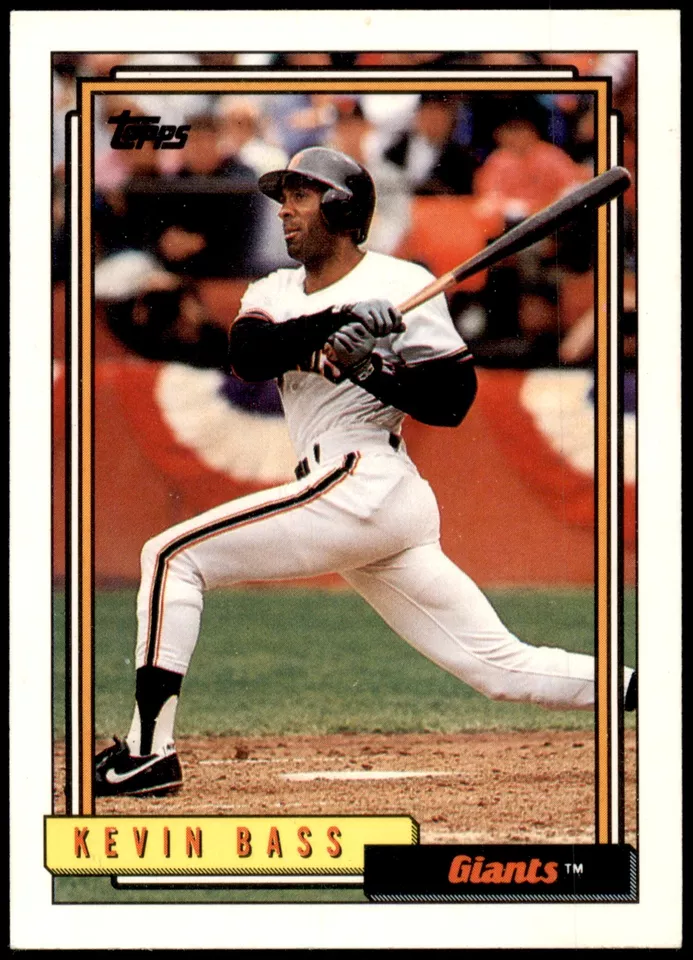 Kevin Bass #513 1992 Topps - $5.00