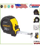 Durable 25ft Gripper Measuring Tape with Protective End Hook and Stud Marks - $333.08 MXN