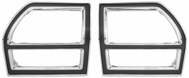 RestoParts Rear Tail Lamp Bezel Set 1969 Chevy Chevelle Models - £159.27 GBP