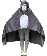 Anime Throw Blanket Flannel Fleece Blanket Cosplay Hooded Cloak Fluffy, ... - $59.81 CAD