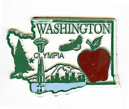 Washington Olympia 4 Color Fridge Magnet - £4.80 GBP