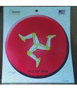 Isle of Man Flag 6&quot; Circle Decal Sticker - €8,68 EUR