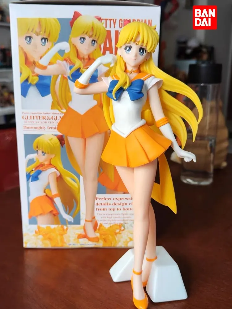 Sailor Moon Eternal Figure Gliter&amp;Glamours Anime Super Sailor Venus Pvc Action - £39.67 GBP+