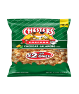 Chester&#39;s Fries Corn And Potato Snacks Cheddar Jalapeno Popcorn x 12 Big... - $81.18 CAD
