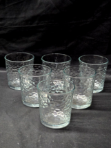 Vintage LIBBEY GLASS Old Fashioned Rocks Glass AZTEC CRYSTAL Pattern - S... - $32.38