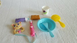 Baby Alive Doll Accessories Teether Cup Bowl Spoon Toothbrush Toothpaste Cookie - $29.99