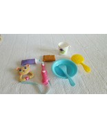 Baby Alive Doll Accessories Teether Cup Bowl Spoon Toothbrush Toothpaste... - £23.59 GBP