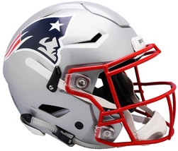 New England Patriots Helmet Riddell Authentic Full Size SpeedFlex Style - $706.49