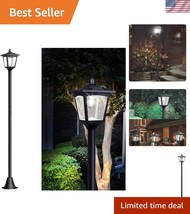 Dimmable 67&quot; Solar Lamp Post - 50 Lumens Vintage Lighting for Driveways ... - $1,120.91 MXN