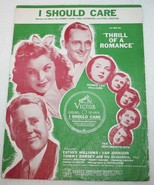 Vintage 1945 I SHOULD CARE Sheet Music THRILL OF A ROMANCE Esther Williams  - $13.87 CAD