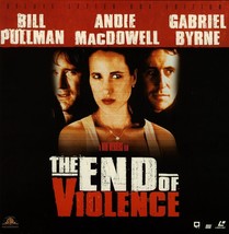 End Of Violence Andie Mac Dowell Laserdisc Rare - £7.82 GBP