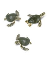 Toy Sea Turtle Set/3 Game Pcs Doll House Shoppe Micro-mini Miniature - £3.53 GBP