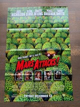Mars Attacks! 1996 Original Movie Poster One Sheet  - £39.56 GBP