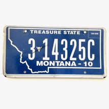  United States Montana Yellowstone County Passenger License Plate 3 14325C - €10,31 EUR