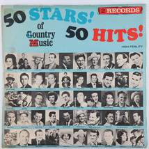 Various – 50 Stars! 50 Hits! Of Country Music - 1966 Mono Double LP (x2) CMS - £6.17 GBP