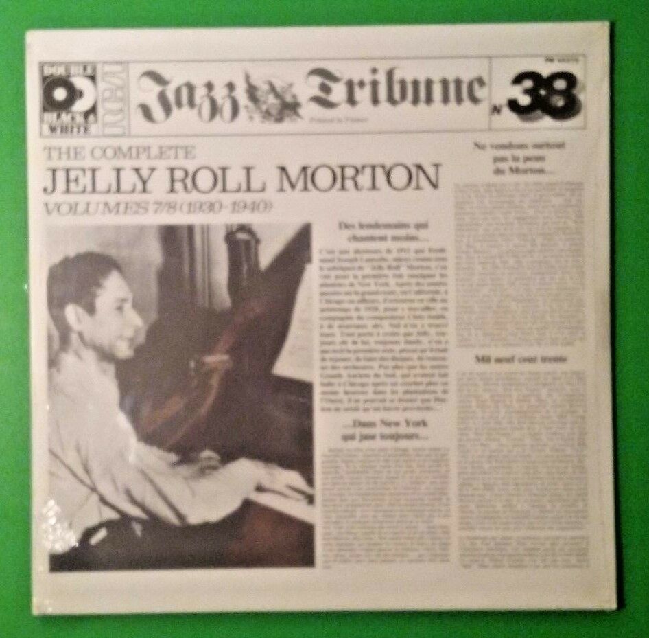Primary image for The Complete Jelly Roll Morton Volumes 7/8 (1930-1940) France Import 2 LPs - NEW