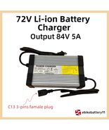 84V 5A Charger For 72V 20S LDC Ion Battery Pack Electric Bicycle ebike Part - $1,469.60 MXN