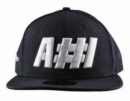 Hall Of Fame A #1 A1 Black White Embroidered Fitted Baseball Cap Flat Brim Hat - £16.55 GBP