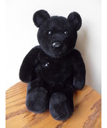 Derek Jeter  #2 Black Bear Plush 15&quot; Bean Stuffed New York Yankee Bear T... - $347.63 MXN
