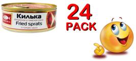24 Pack - Kilka Fried Sprats Tomato Sauce Stella Maris Gamma 240g Latvia Kosher - £109.01 GBP