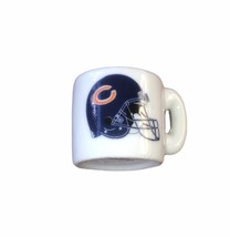 Chicago Bears Mini Ceramic Mug Vintage Vending Machine Capsule Toy 2001 - $5.78
