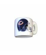 Chicago Bears Mini Ceramic Mug Vintage Vending Machine Capsule Toy 2001 - $106.46 MXN