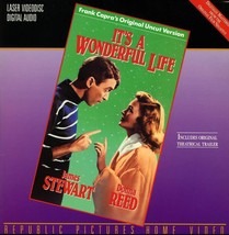 It&#39;s A Wonderful Life Uncut Jimmy Stewart Laserdisc Rare - £7.95 GBP