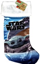 Star Wars - 18&quot; Full Printed Satin Christmas Stocking with Plush Cuff - £11.79 GBP