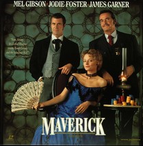 Maverick Jodie Foster James Gardner Laserdisc Rare - £7.79 GBP