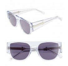 KAREN WALKER X MONUMENTAL BUZZ 53MM SUNGLASSES Clear - £93.41 GBP