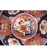 Imari Ware Japan Decorative 6 inch Plate Colorful Ready to Hang or Display  - £5.57 GBP