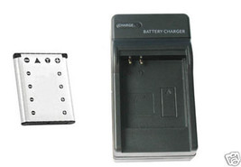 Battery + Charger for Casio EXZ35SR EXG1 EXG1BK EXZ37 - £19.49 GBP