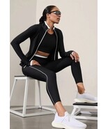 Athleta Interval Stash Tipped 7/8 Tight Black White Leggings $119, XXS, ... - €25,50 EUR Athleta Interval Stash Tipped 7/8 Tight Black White Leggings $119, XXS, ... - €25,50 EUR