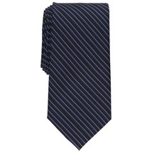 Club Room Men&#39;s Watts Striped Tie Black OS B4HP - £10.00 GBP