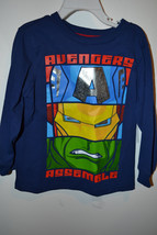 Marvel Advengers  Boys Toddler T Shirt  SIZE 2T or 4T NWT Blue - £7.11 GBP